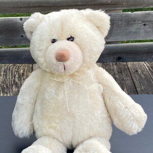 Vintage 80s Colored Fleck Gund Teddy Bear Collectible Gund14 Inch Plush